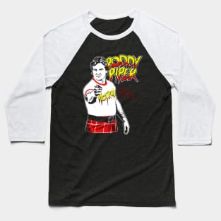 Roddy piper Punch Baseball T-Shirt